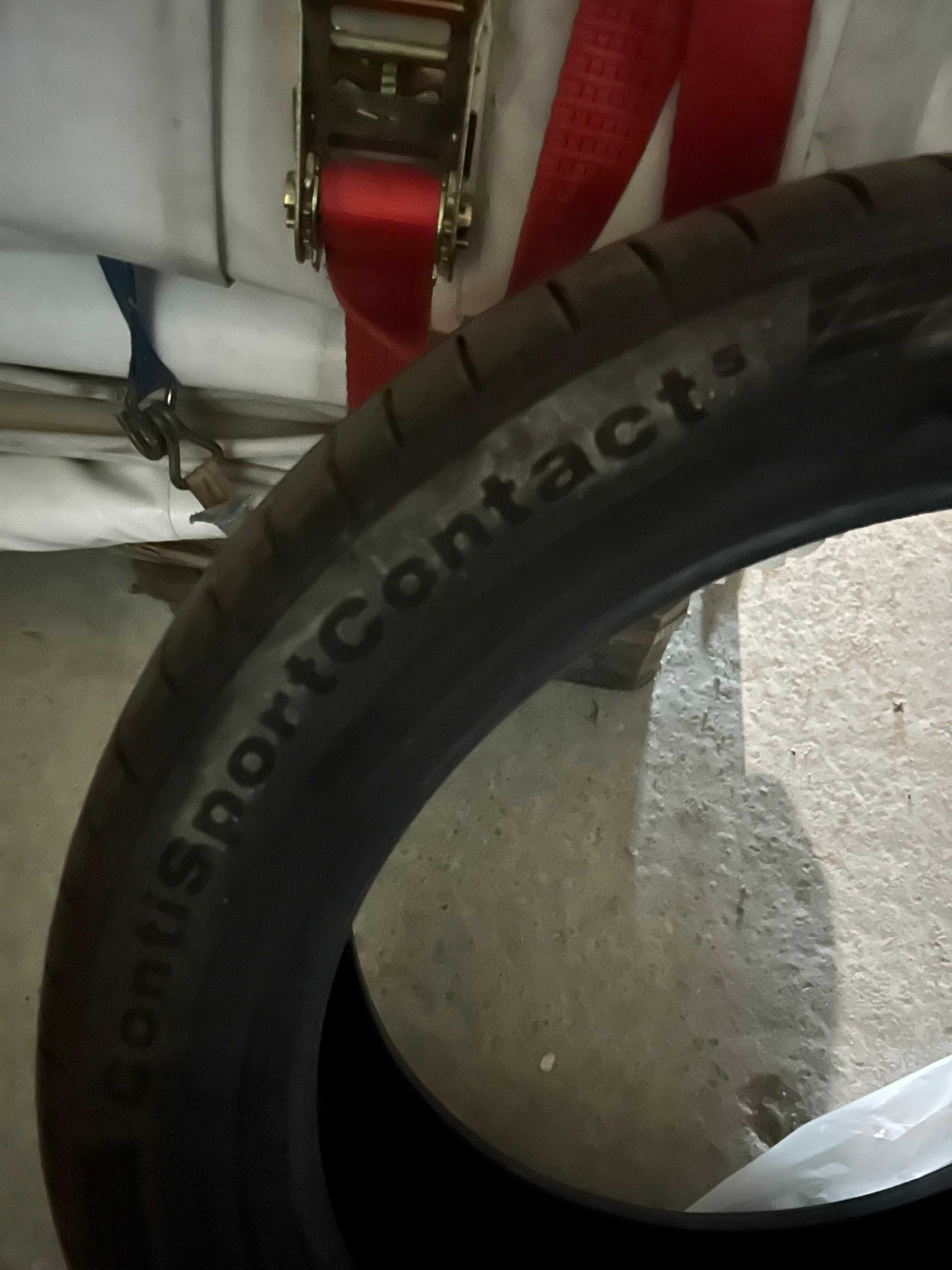 Използвани летни гуми Континентал 245/45 R19 W, на 2 сезона, 30 000 км