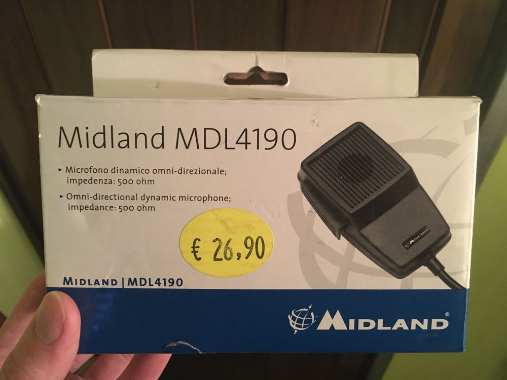 Microfon statie radio Midland