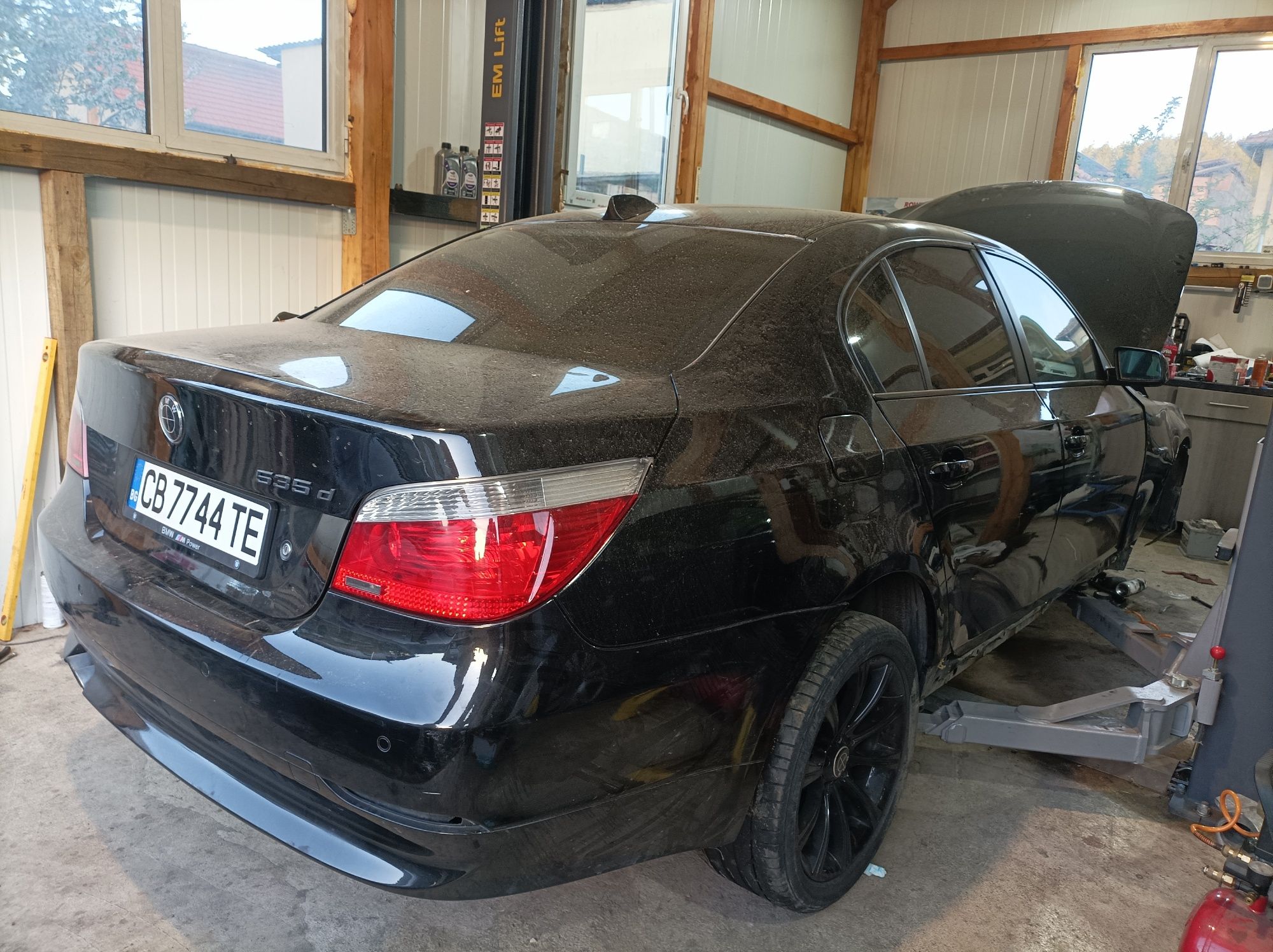 БМВ е60 535д НА ЧАСТИ 272 коня bmw e60 535d na chasti