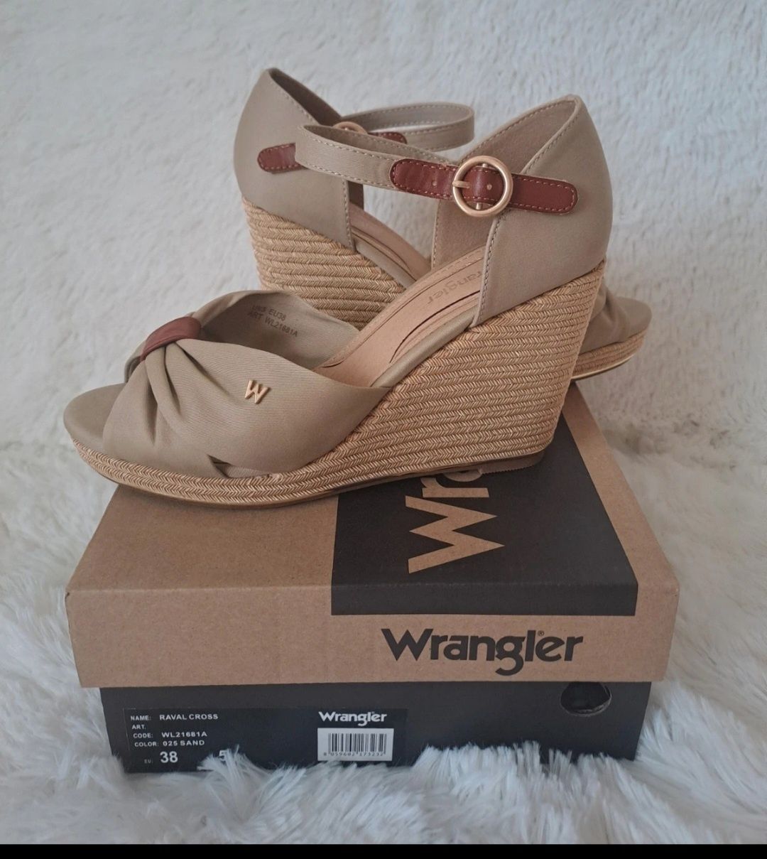 Sandale platformă Wrangler
