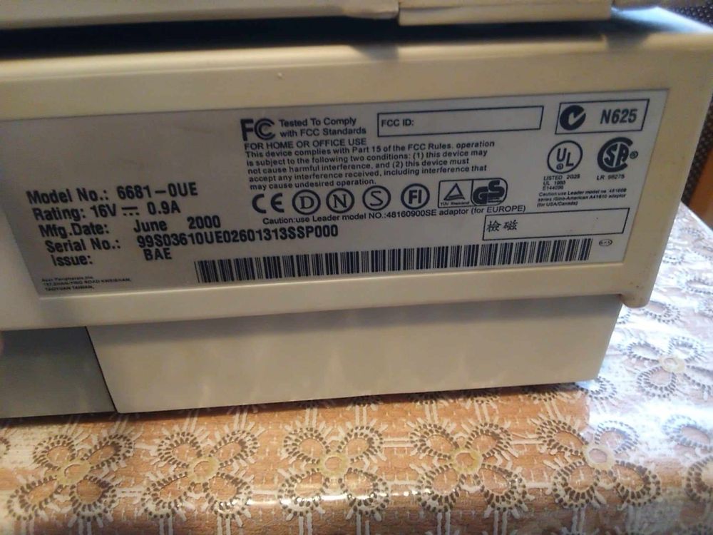 Скенер Acer