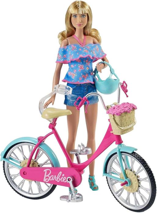 Велосипед за кукла Barbie Колело за кукла Барби Mattel