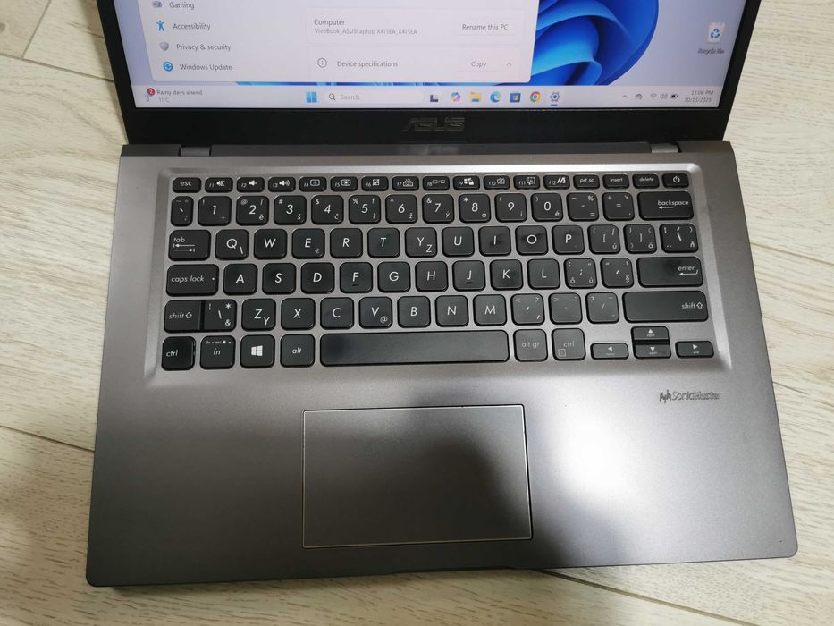 Laptop Asus VivoBook X415E i5-1135G7, ssd 256, 16 GB RAM