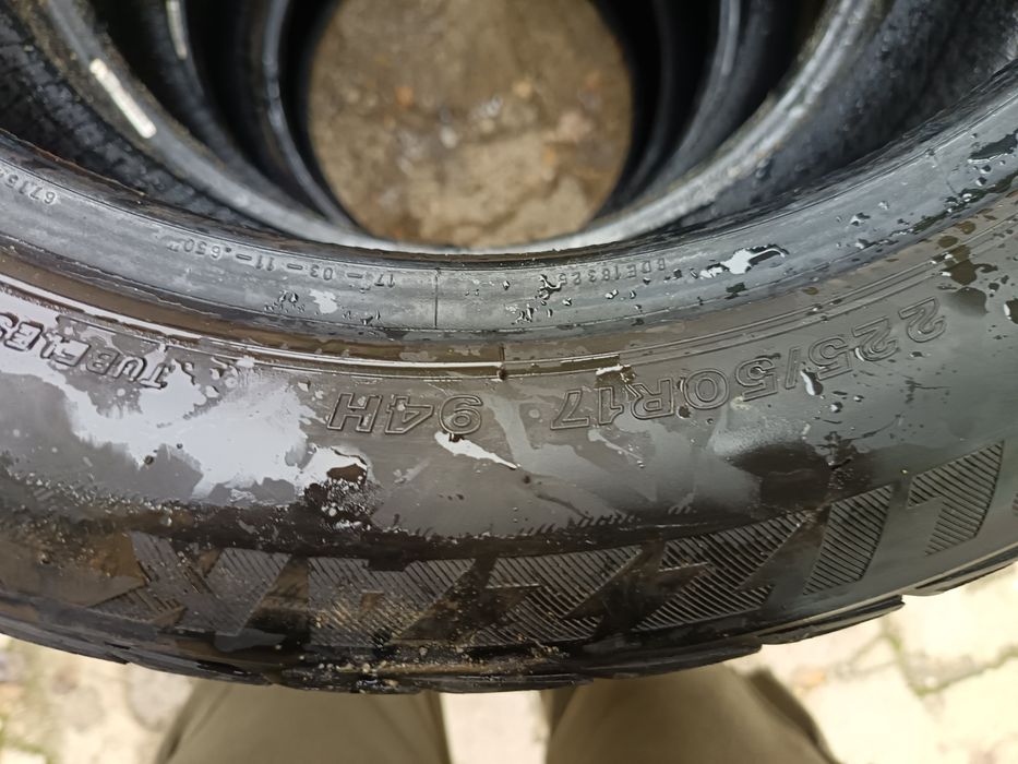 Anvelope MS iarna 225 50 18 bridgestone 2018 6mm
