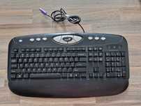 Tastatura Genius cablu rotund clasic Ps2