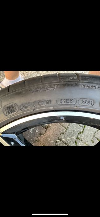 Cauc Michelin 275/35/R19 Pilot Super Sport dot2021 2buc rezerve noi