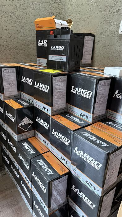 Аккумлятор Largo - 12V Новый  Yangi Barcha Mashinalar uchun!