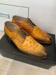 Pantofi barbati din piele, Stefan Burdea, marime 41 (42-42,5)