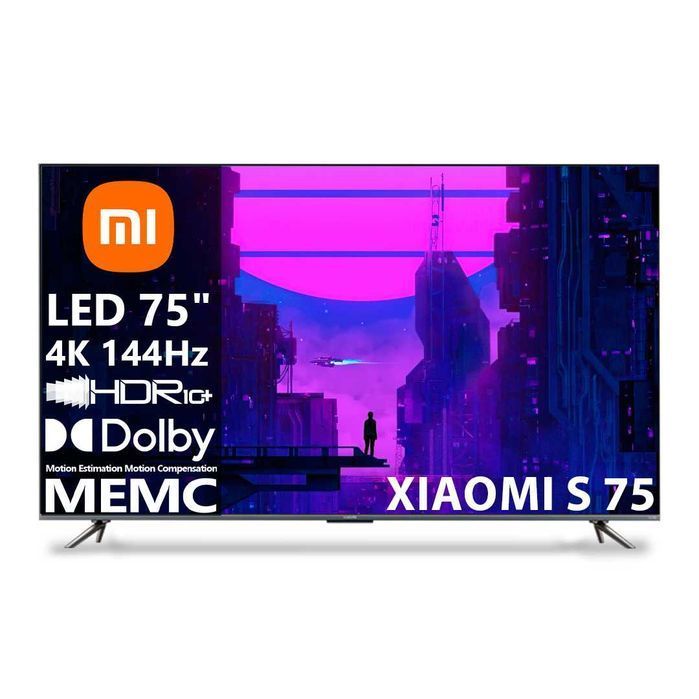 Телевизор Xiaomi S75'' L75M9-S [75''(191см) 4K 144Hz]