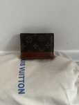 Louise Vuitton leather wallet