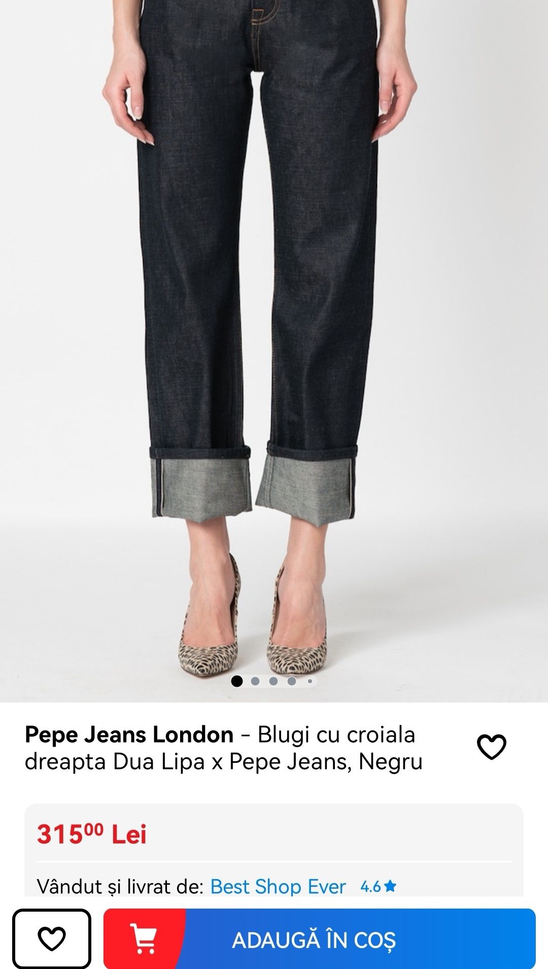 Blugi damă Dua Lipa x Pepe Jeans 28/28