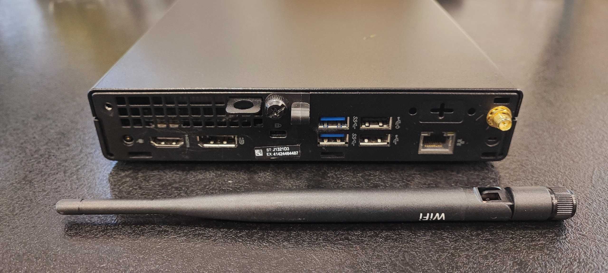 Мини РС Dell OptiPlex3080 Micro I3 10Gen 4-8Core/16/256Gb nVme+1TB HDD