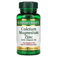 Nature's кальций магний цинк витамин д3. kalsiy magniy zink vitamin d3