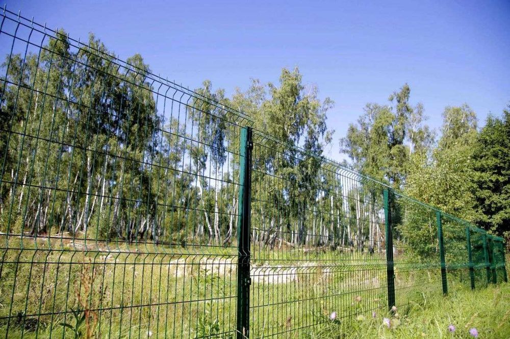 Еврозабор - сеточные панельные ограждения, состояние: новое.
