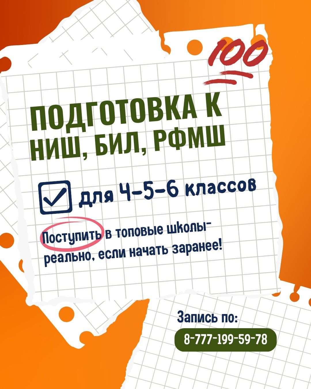 Подготовка НИШ,  Рфмш,  БИЛ