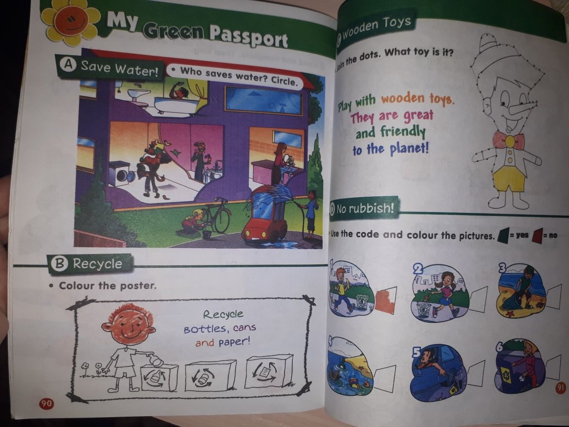 Activity book тетрадь 2 класс б/у прошитая