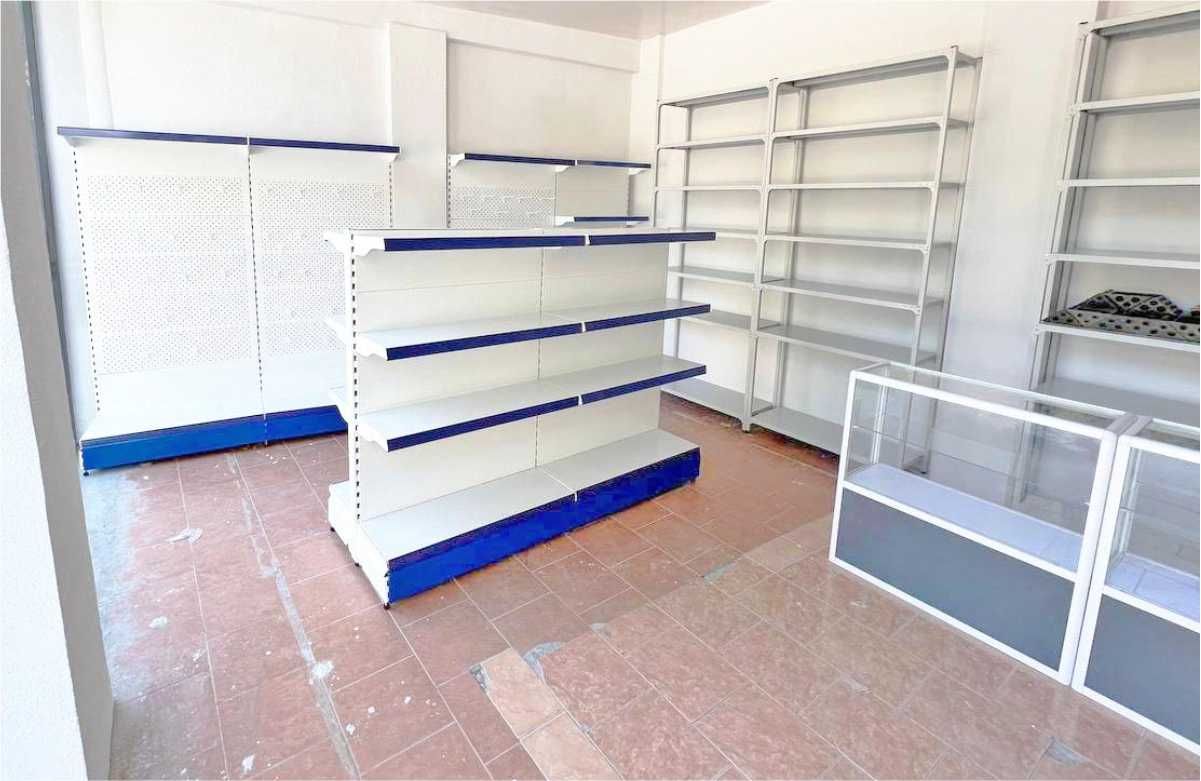 Металлические торговые стеллажи в магазин, маркет, выбор размеров