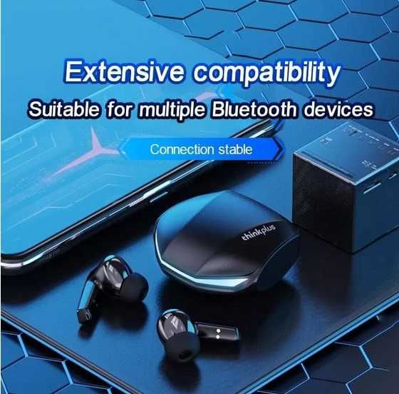 Безжични блутут слушалки Lenovo GM2 Pro Светещи Геймърски