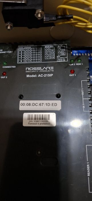 Centrala securitate acced