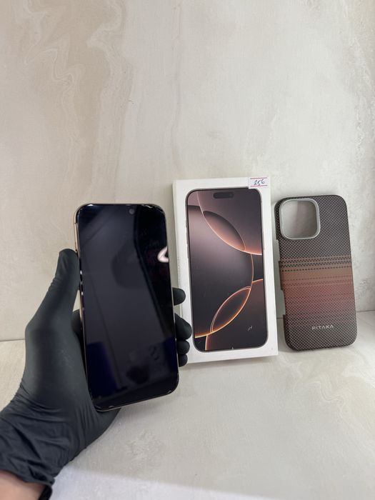 Iphone 16 Pro Max 256 GB sim холати яхши 96% 227 цикл