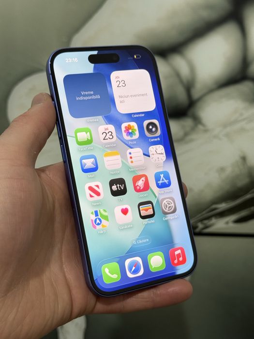iPhone 16-Baterie 100% în Garanție