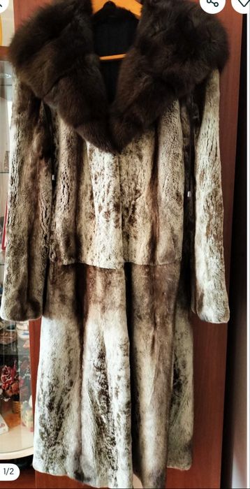 Шуба норка стриженая