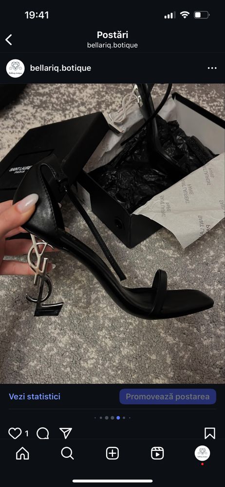 Sandale Ysl pe comanda