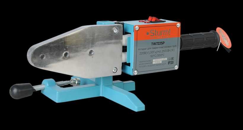 Аппарат для сварки пластиковых труб 2,5кВТ, 300Грд Темп.От 20 до 63 мм