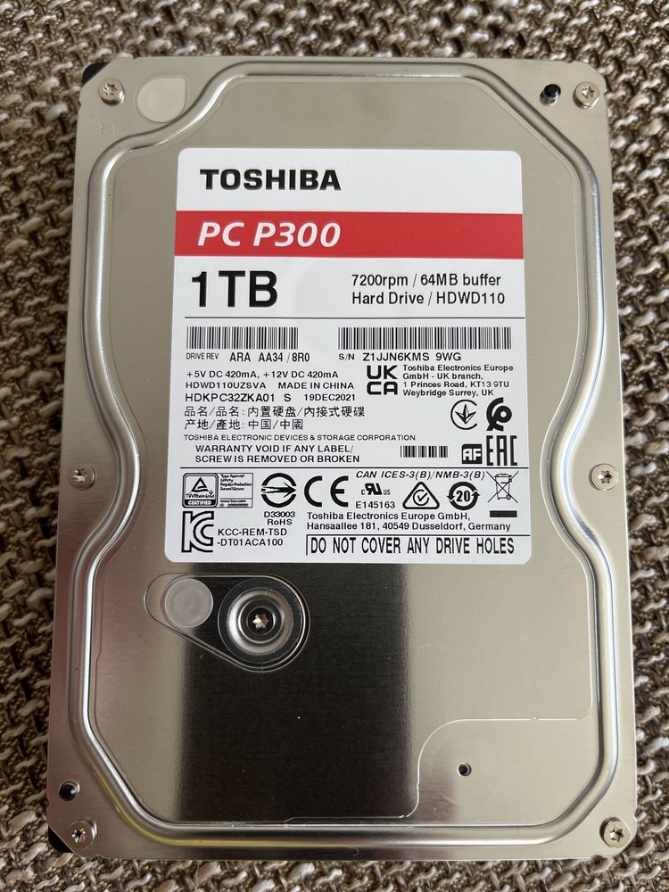 Жесткий диск HDD 1 tb
