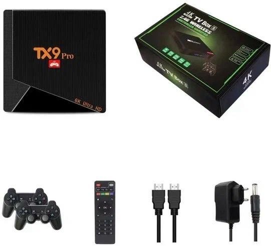 Смарт приставка / Игровая приставка TX 9 PRO GAME BOX+ ANDROID TV