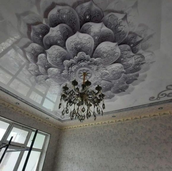 Натяжной потолок  Замонавий ва сифатли ва тез ва арзон хизмат