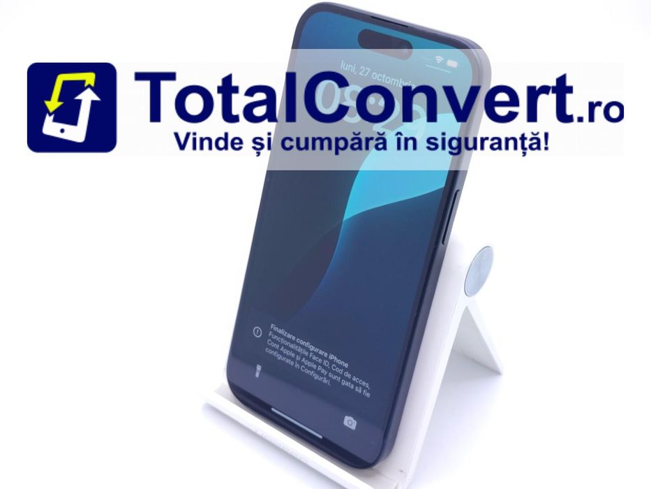 Apple iPhone 15 128GB Midnight 6GB Single, Garantie 24 luni | #D87946