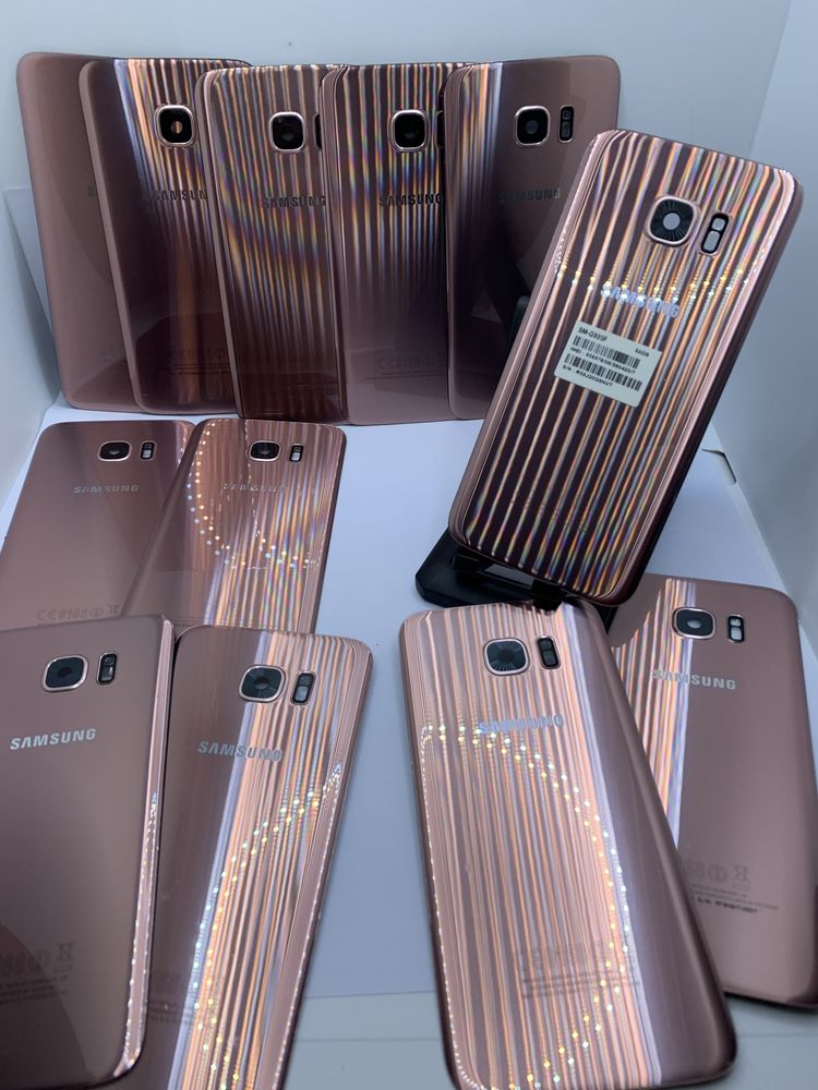 Sticla spate Samsung S7 Edge Roze Gold