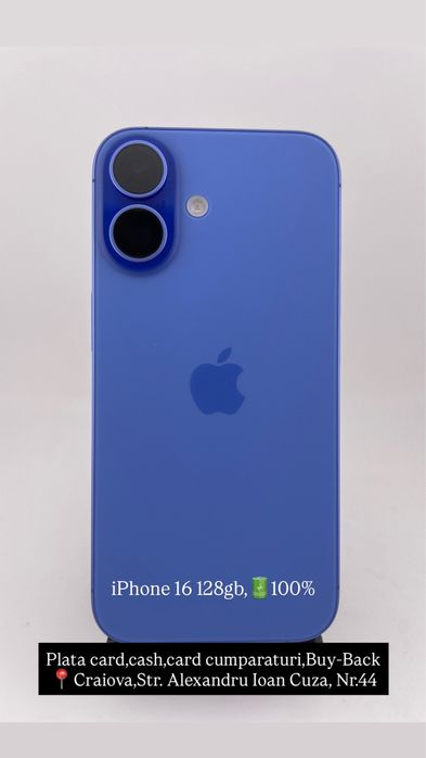 G Store Mobile! OFERTA: iPhone 16 128gb,100%!