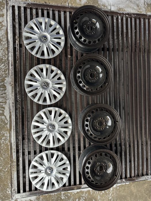 Jante R15 si capace originale Volkswagen