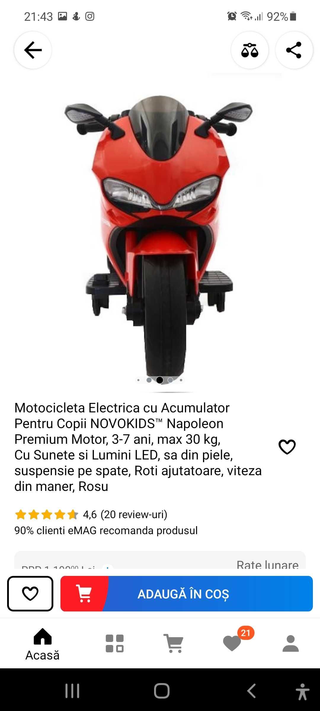 motocicletă electrică copii 3-7 ani