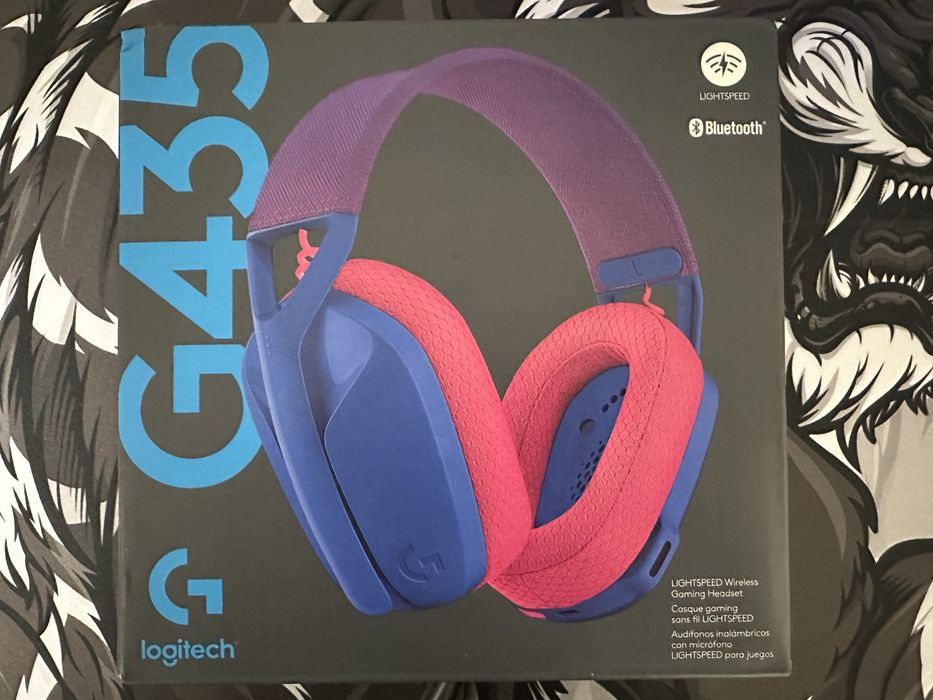 Продам наушники logitech g435