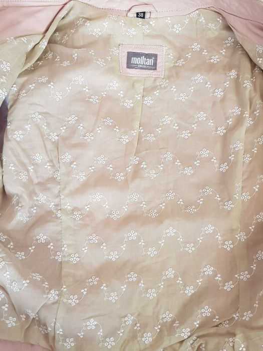 Чисто Ново Molltan Sweden Дамско Кожено Яке Естествена Кожа