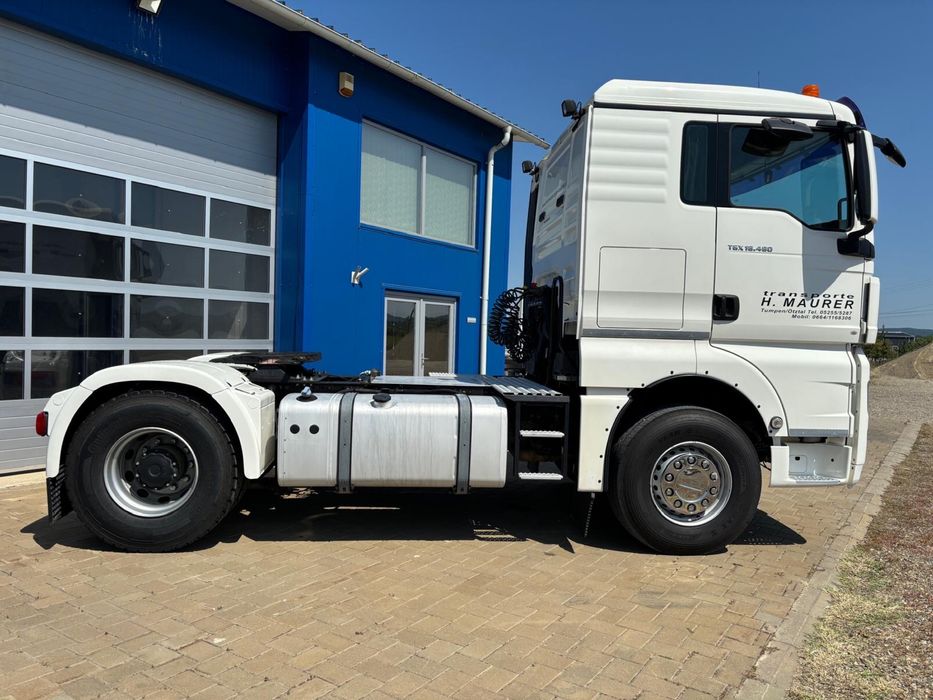MAN TGX 18.480 Euro 5 - Cap tractor cu Instalatie de basculare