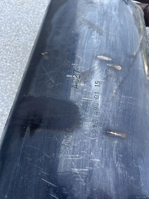 AMG крайно гърне за Mercedes S210 комби