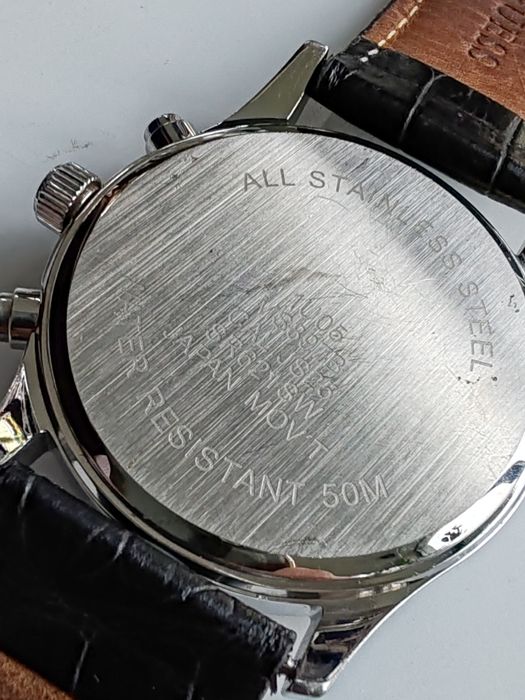 Ceas Accurist Chronograph AM-PM Quartz 43 mm