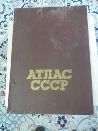 Книга    Атлас    СССР    40×30.   1983года.