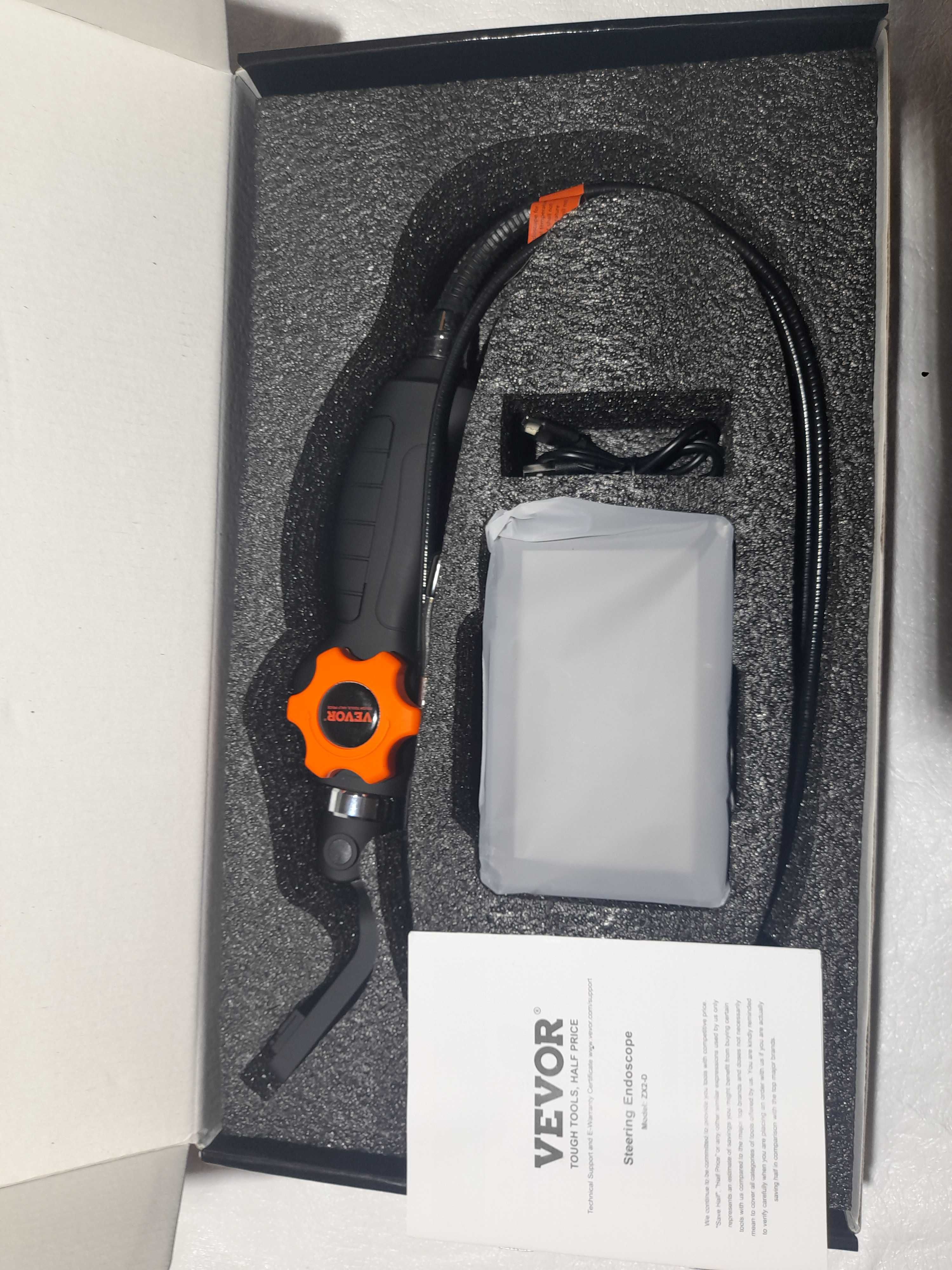 Camera endoscopica profesionala VEVOR rotire 180°