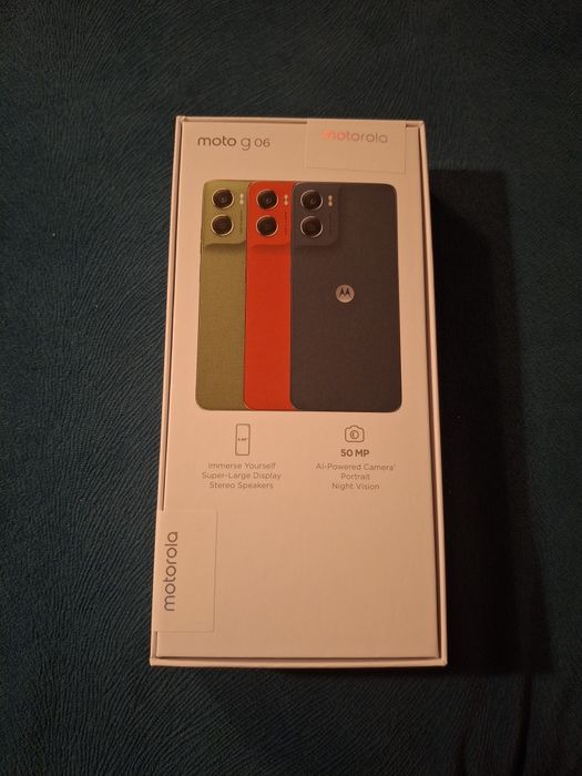 Telefon motorola G06 Tapestry 256 gb, 4Gb Ram