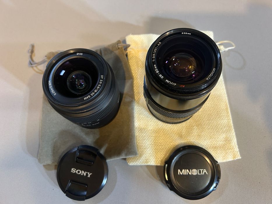 Фотоапарат Sony a65 + два обектива