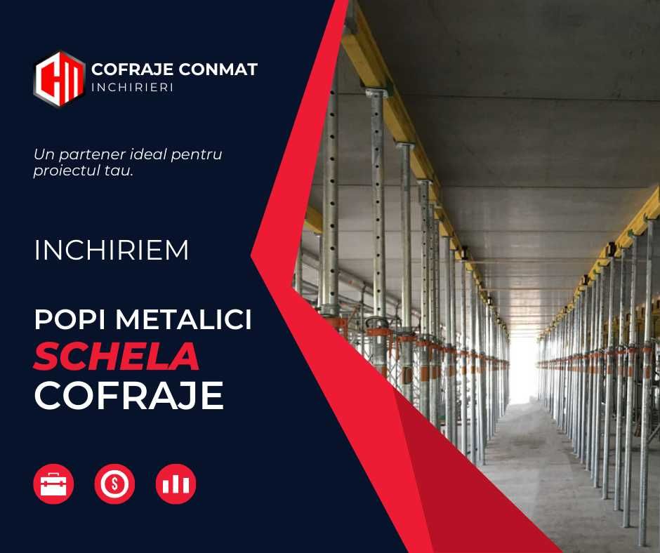 Inchiriem Popi Metalici, Schela si Cofraje