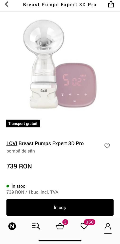 Lovi breast pumps expert 3d pro