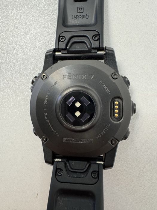 Garmin Fenix 7 Sapphire Solar 47 - fara zgarieturi, stare foarte buna