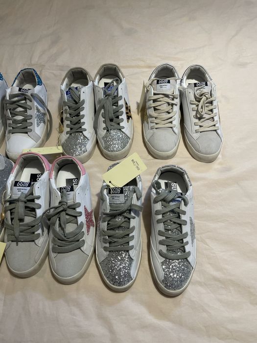 Adidasi dama golden gooss sacut siret cutie pasaport