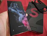 -Samsung S22Ultra, ca Nou, 128Gb, 8Ram, Purple, bat: 100%, cutia compl